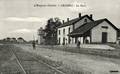 LAISSAC (Aveyron) - Vue intérieure de la gare.