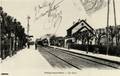 PRECY sur OISE (Oise) - La gare et le train - Editeur : Eluis.