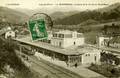 LA BOURBOULE (P.-de-D.) - La Gare et la Vallée du Mont-Dore - Editeurs : Guire et Collas.