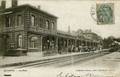 AULNOYE (Nord) - Intérieur de la gare - Arrivée d'un train - Editeur : L.S. à Hautmont.