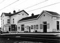 150020, Gezicht op het N.S.-station Akkrum te Akkrum., Nederlandse Spoorwegen, fotograaf