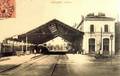 SAINCAIZE (Nièvre) - Vue intérieure de la gare - Editeur : B. Davillez à Sancoins (Cher).