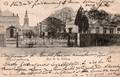 Mariembourg rue de la station passage a niveau circulé en 1903