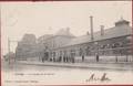 Manage La Facade de la Station La Gare 1905 ZELDZAAM RARE Animee (En très bon etat) (In zeer goede staat) Hainaut