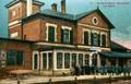 MORHANGE (Moselle) - La Gare - Editeur : P.B.M.