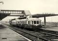 SAINT-NAZAIRE (L.I.) - Deux autorails "Picasso" stationne en gare en 1958.