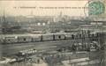 24 - DUNKERQUE (Nord) - Vue générale du Terre Plein entre les Darses…..(trains).