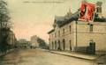 LAVAL (Mayenne) - Avenue de la gare (Gare des tramways, sur la droite).