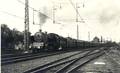 170028, Afbeelding van de Rotterdam Lloyd Rapide Express, getrokken door een stoomlocomotief uit de serie 3900 van de N.S., bij vertrek uit het N.S.-station Den Haag H.S. te Den Haag., Onbekend