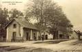 AIGUEBELLE (Savoie) - Intérieur de la gare, côté voies - Editeur : L.Grimal à Chambéry n°1430.