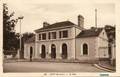 166 - JOUY (Eure et Loir) - La cour de la gare.