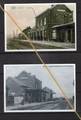 2 REPRODUCTIONS NAAST SOIGNIES GARE HAINAUT