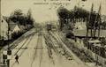 HAZEBROUCK (Nord) - L'entrée de la gare.