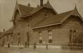 165226, Gezicht op het H.S.M.-station Leerdam te Leerdam.