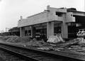 154426, Gezicht op de in aanbouw zijnde Traverse over de perrons van het N.S.-station Utrecht C.S. te Utrecht., Nederlandse Spoorwegen, fotograaf