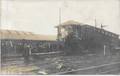 CPA Belgique MECHELEN train gare accident catastrophe carte photo SMITE Malines 1913 circulé