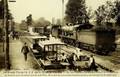 Les Grands Prix de l'A.C.F. sur le Circuit de Touraine - Les Trains en partance de la gare de Saint-Antoine du Rocher pour le retour des Grands Prix - Editeur : L.Roz à Tours n°20.