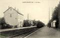 SAINT-CYR en VAL (Loiret) - La Gare et le Train.