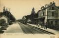 10 - THOMERY (Seine et Marne) - Intérieur de la gare - Arrivée d'un train - Editeur : LL.