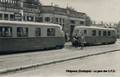 PERIGUEUX (Dordogne) - La gare et les autorails des C.F.D.