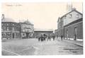 Chimay la gare vue peu commune 1912 voitures louage eglem