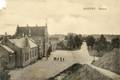 11893, Gezicht op het station van de H.IJ.S.M. (Hollandsche IJzeren Spoorweg-Maatschappij) te Rhenen.