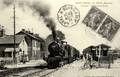 Voici une série de cartes postales anciennes de la commune de Saint-Pierre-la-Cour (53).

SAINT-PIERRE la COUR (Mayenne) - La gare - L'arrivée d'un train - Editeur : Salmon.