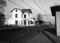 153254, Gezicht op de perronzijde van het N.S.-station Schagen te Schagen kort voor de afbraak., Nederlandse Spoorwegen, fotograaf