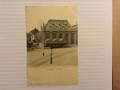 postkaart, Oostende La Gare oud station, gelopen 1906, zegel 1 cent nr, 53 / 1893-1900