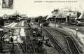 ALENCON - Vue générale de la Gare prise du Pont de Paris - Sans éditeur ni numéro.