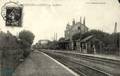CRECHES sur SAONE ( Saône et Loire) - La Gare.