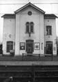 150712, Gezicht op de perronzijde van het N.S.-station Susteren te Susteren, kort voor de afbraak., Nederlandse Spoorwegen, fotograaf