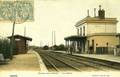 ROSNY sur SEINE (Seine et Oise) - Vue intérieure de la gare - Editeur : A. Bréger frères à Paris.