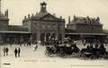 DUNKERQUE (Nord) - La cour de la Gare - Editeur : LL n°58.