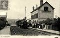 MONTATAIRE (Oise) - La Gare et le Train - Editeur : Noyelle.