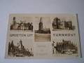 Turnhout // Souvenir de - Groeten uit // Meerluik oa Station - Kasteel // 193?