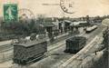 MERIEL - L' ancienne (Compagnie des Chemins de fer du Nord) Gare. (1910).