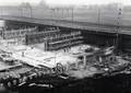 169144, Gezicht op de in aanbouw zijnde Spinozaweg en het nieuwe N.S.-station Rotterdam Lombardijen te Rotterdam., Nederlandse Spoorwegen, fotograaf
