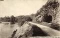 ITXASSOU (Basses-Pyrénées) - La gare (???), la route et le tunnel - Editeur : BR n°2876.