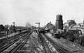 HAGONDANGE (Moselle) - La Gare en 1958.