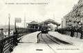 NANTES - Gare de la Bourse - Départ du rapide de Paris - Editeur : Chapeau n°76.