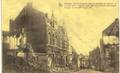 TAMINES rue de la station après le passage des boches le 22 Août 1914