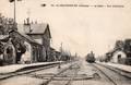 35 - LA SOUTERRAINE (Creuse) - La gare et le train.