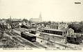 SAINT-JUST en CHAUSSEE (Oise) - Panorama sur la Gare - Imprimerie Jeanne d'Arc.