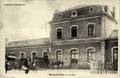 MONTMORILLON (Vienne) - La cour de la gare.