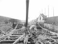 123138, Gezicht op het dak van het Centraal Station (Stationsplein) te Utrecht, na de brand in de avond van 17 december 1938., Onbekend