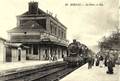24 - BERNAY (Eure) - La Gare (et le train) - Chemins de fer de l'Etat..