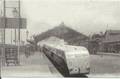 SAINT-GERMAIN des FOSSES (Allier) - Un autorail " Bugatti " du PLM, stationne en gare.