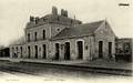 JONZAC (Charente-Inf.) - La Gare côté voies - Editeur : Belloteau, papetier.