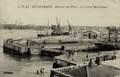 DUNKERQUE (Nord) - Entrée du Port - La Gare Maritime - Editeur : L.P. n°27.